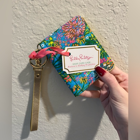 Lilly Pulitzer Snap Card Case - Picture 1 of 5